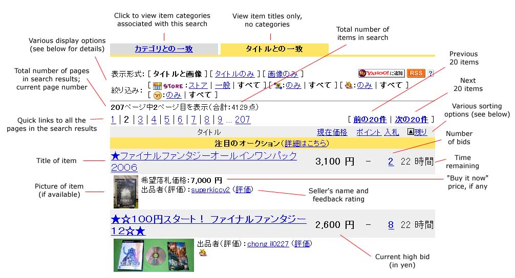 YJ search explanations